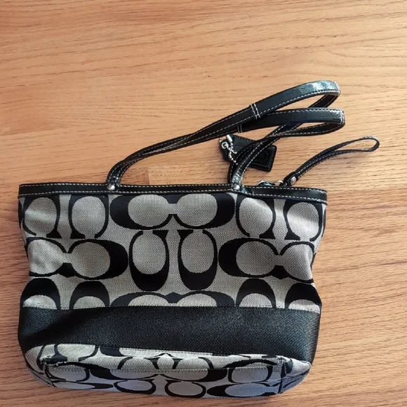 Coach Black and Gray Women's Bag - Picture 2 of 5